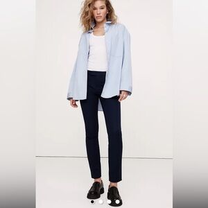 BANANA REPUBLIC SKINNY SLOAN GREY ANKLE LENGTH PANTS...SO SOFT